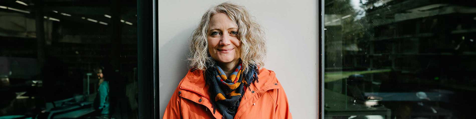 Ein Porträt von Sylvia Paproth